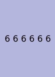 6 6 6 6 6 6